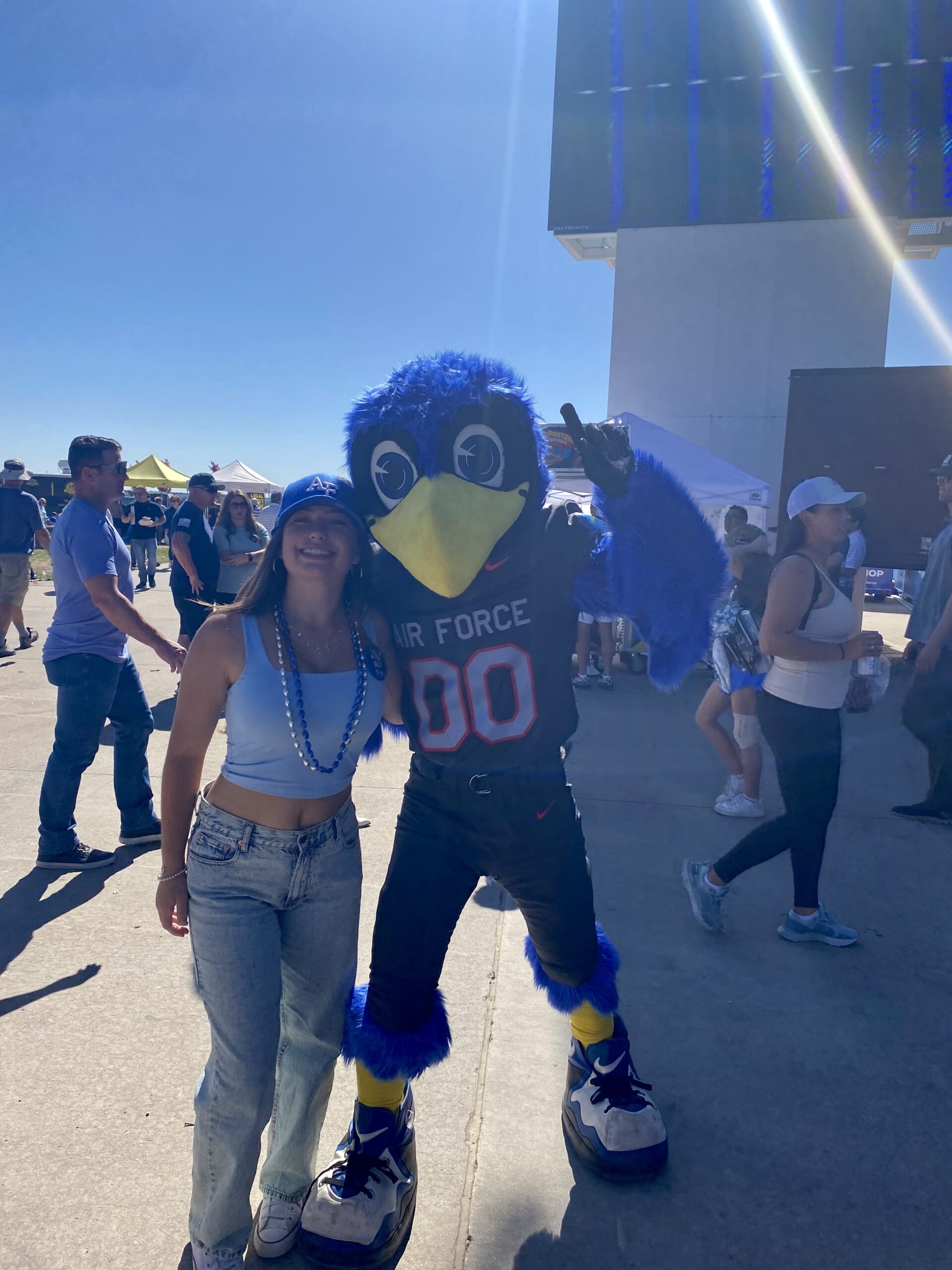 I visited the Air Force Academy!